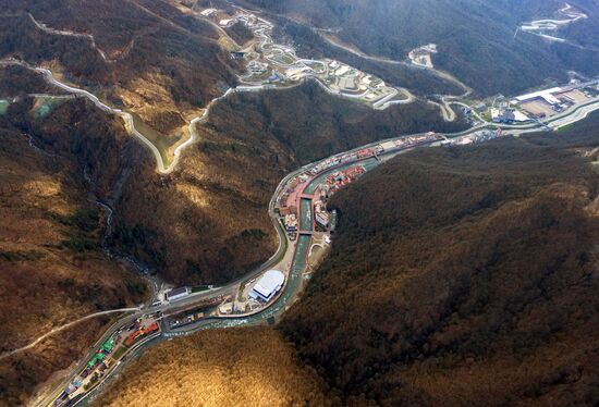 Ski resort at Krasnaya Polyana