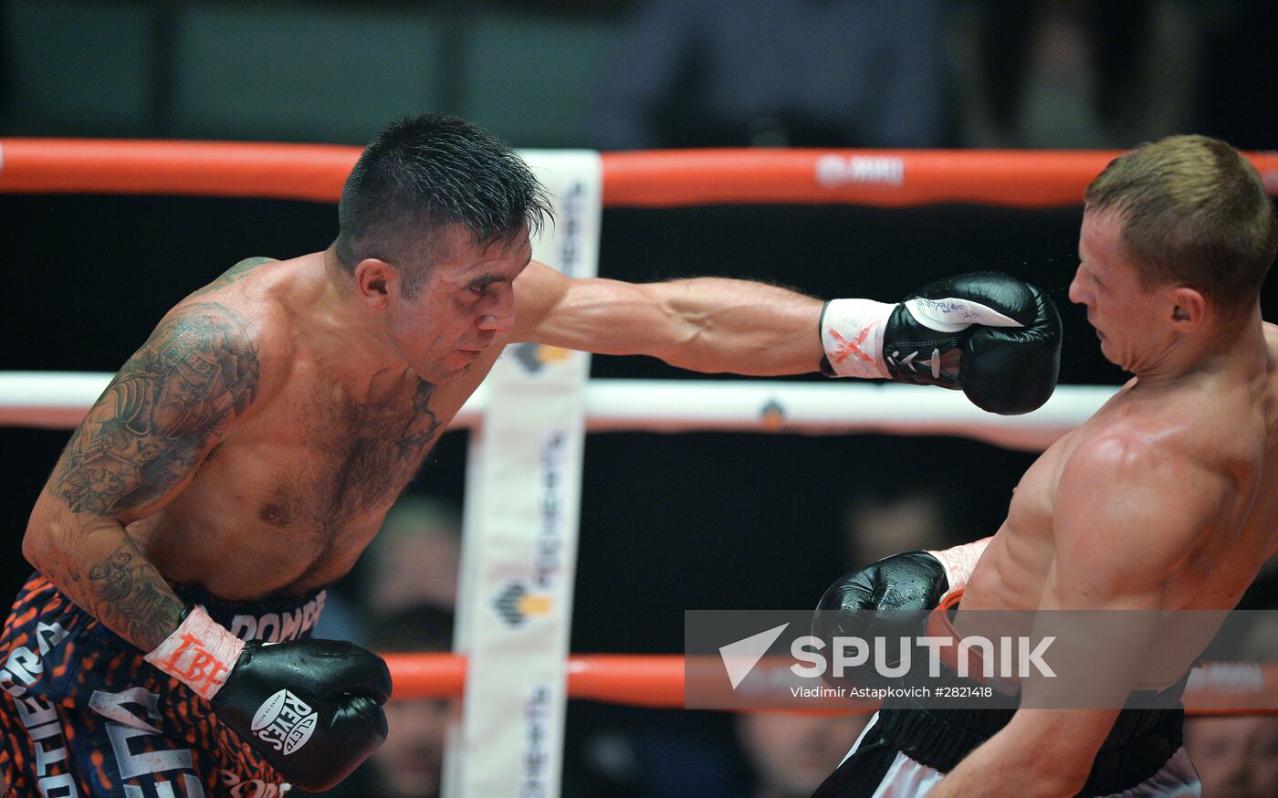Boxing. Eduard Troyanovsky vs. Cesar Cuenca
