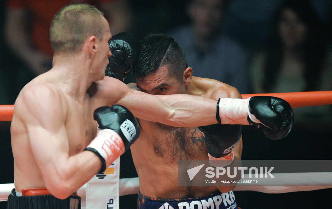 Boxing. Eduard Troyanovsky vs. Cesar Cuenca