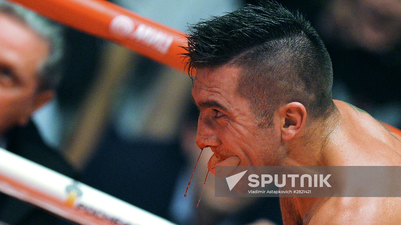 Boxing. Eduard Troyanovsky vs. Cesar Cuenca