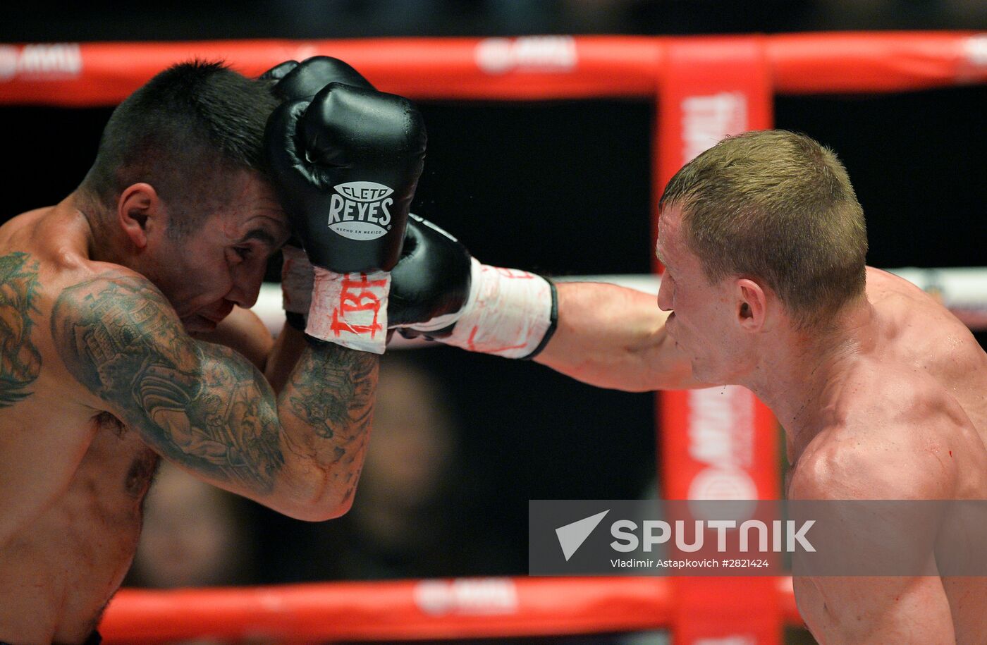 Boxing. Eduard Troyanovsky vs. Cesar Cuenca
