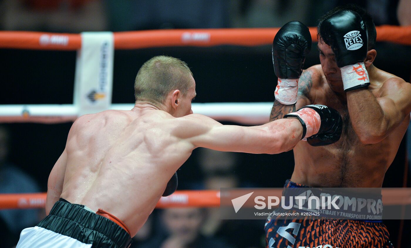 Boxing. Eduard Troyanovsky vs. Cesar Cuenca