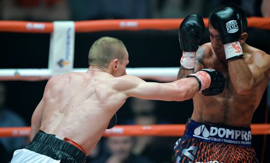 Boxing. Eduard Troyanovsky vs. Cesar Cuenca
