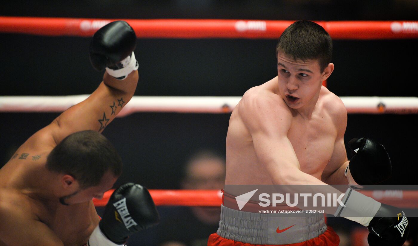 Boxing. Eduard Troyanovsky vs. Cesar Cuenca