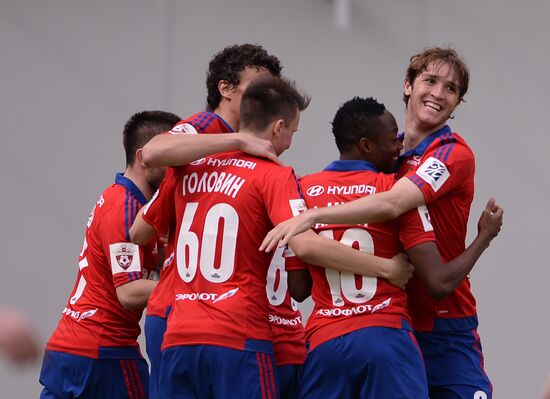 Russian Football Premiere League. CSKA vs. Mordovia