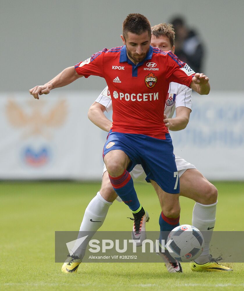 Russian Football Premiere League. CSKA vs. Mordovia