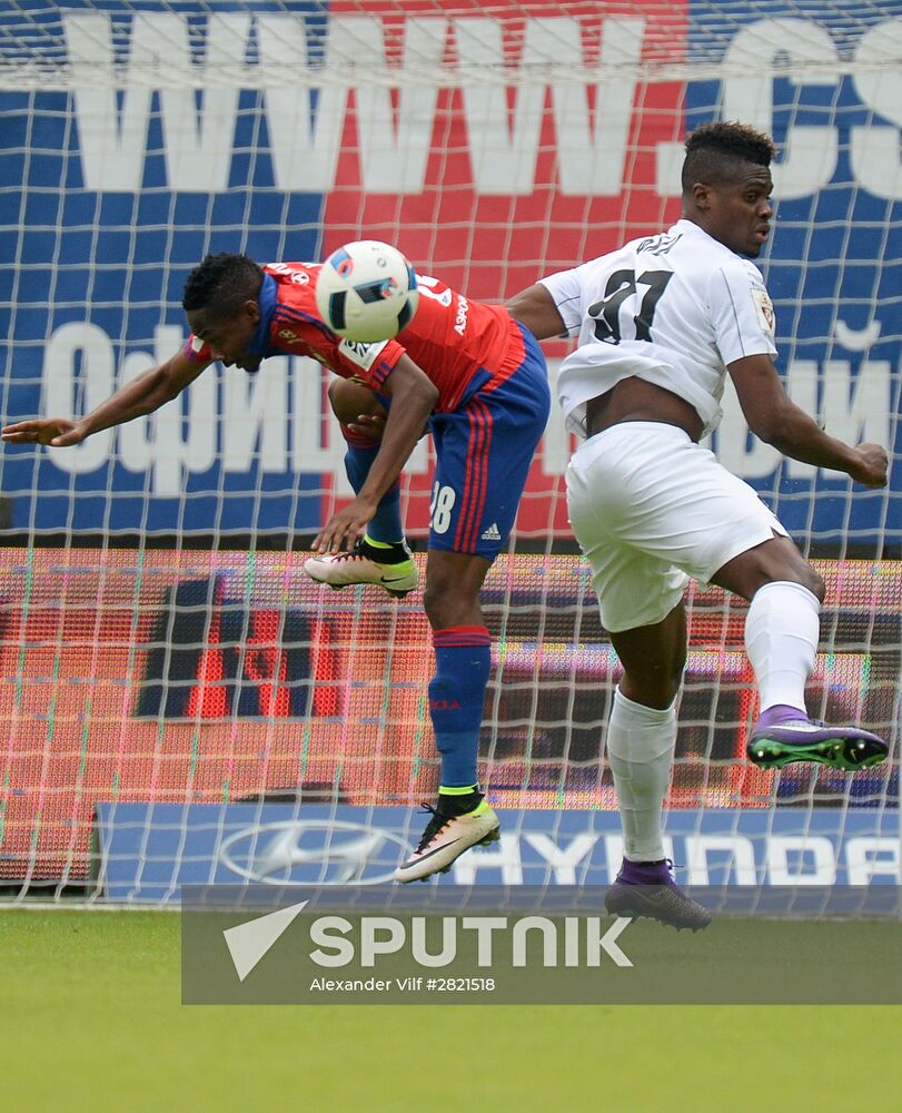 Russian Football Premiere League. CSKA vs. Mordovia