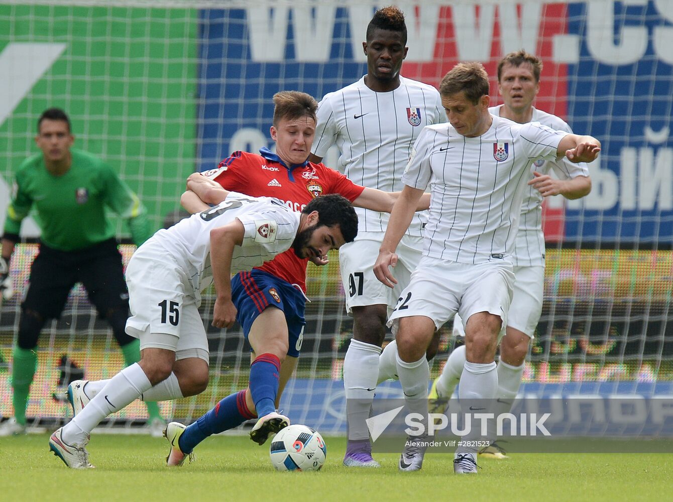 Russian Football Premiere League. CSKA vs. Mordovia