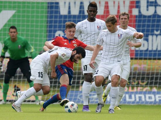 Russian Football Premiere League. CSKA vs. Mordovia