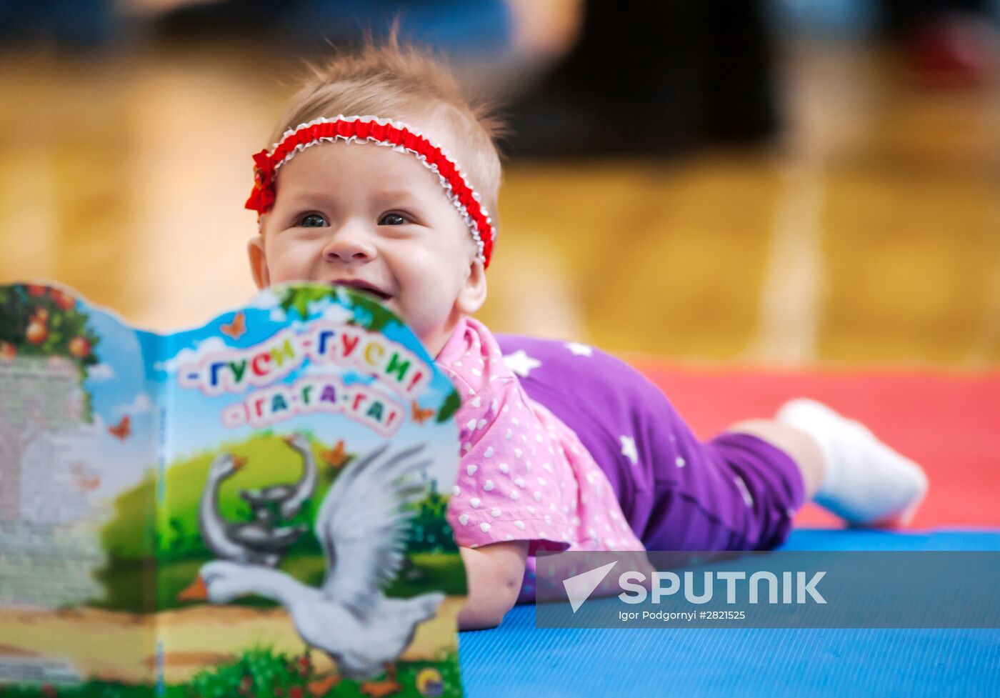 Prewalker baby race in Petrozavodsk