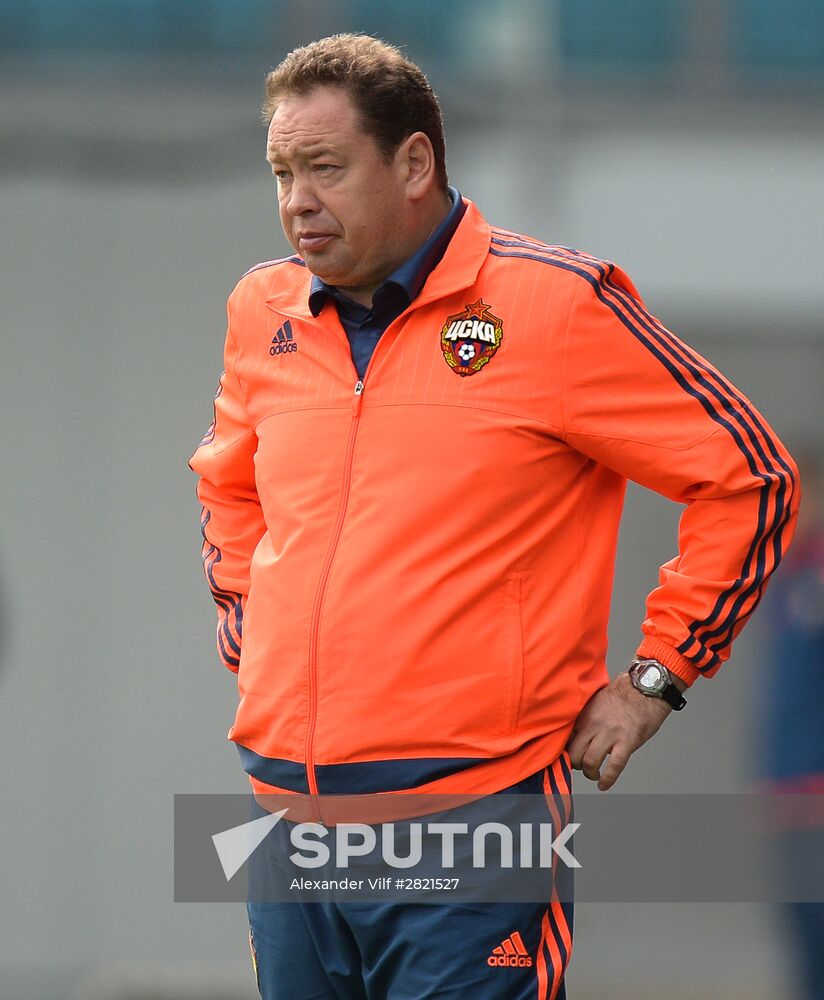 Russian Football Premiere League. CSKA vs. Mordovia