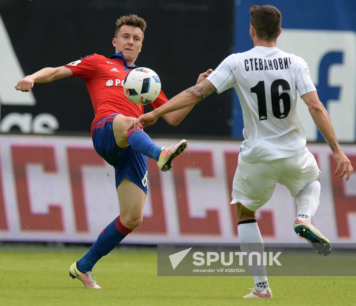 Russian Football Premiere League. CSKA vs. Mordovia