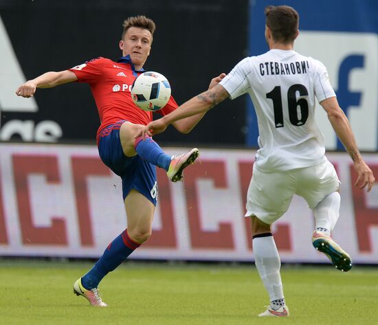 Russian Football Premiere League. CSKA vs. Mordovia