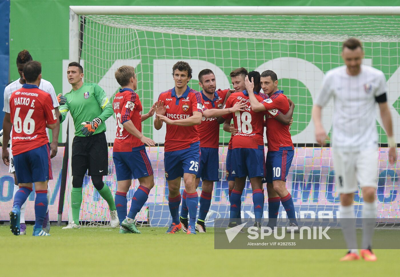 Russian Football Premiere League. CSKA vs. Mordovia
