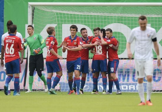 Russian Football Premiere League. CSKA vs. Mordovia