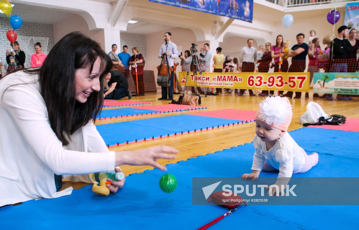 Prewalker baby race in Petrozavodsk