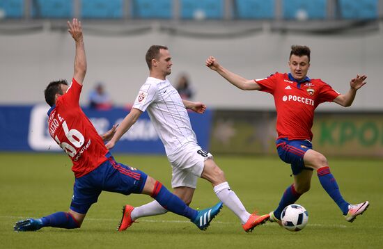 Russian Football Premiere League. CSKA vs. Mordovia