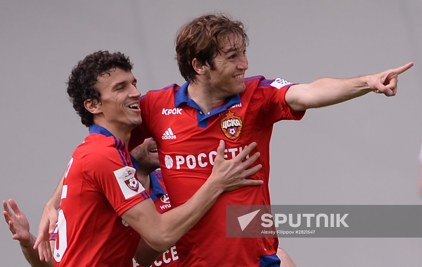 Russian Football Premiere League. CSKA vs. Mordovia
