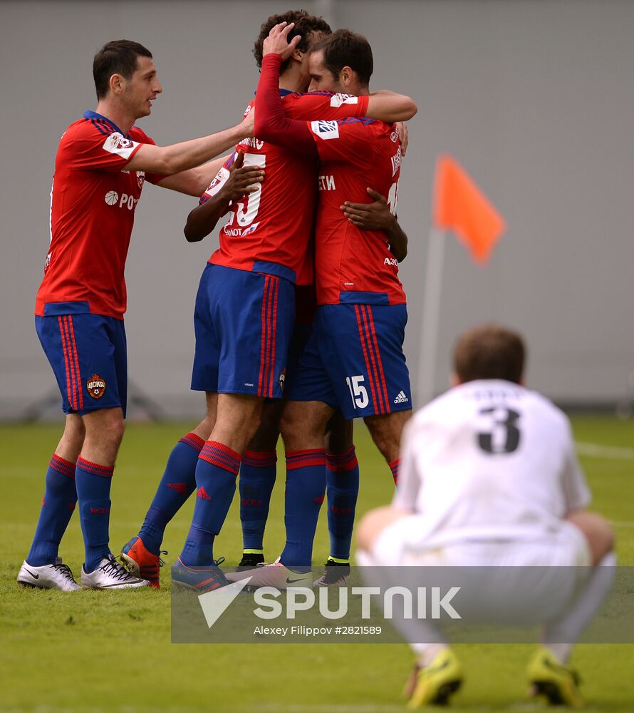 Russian Football Premiere League. CSKA vs. Mordovia