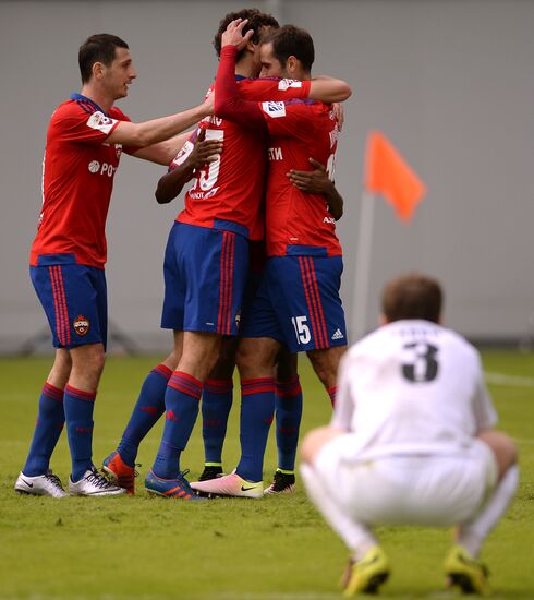 Russian Football Premiere League. CSKA vs. Mordovia