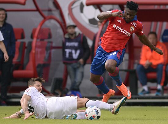 Russian Football Premiere League. CSKA vs. Mordovia