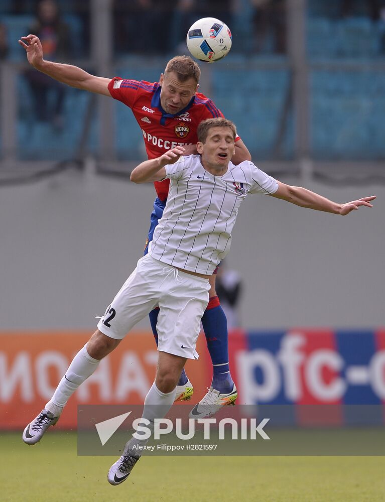 Russian Football Premiere League. CSKA vs. Mordovia