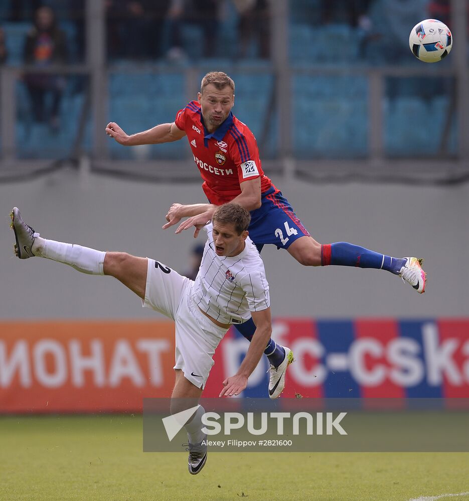Russian Football Premiere League. CSKA vs. Mordovia