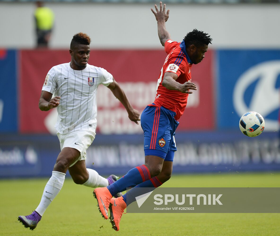 Russian Football Premiere League. CSKA vs. Mordovia