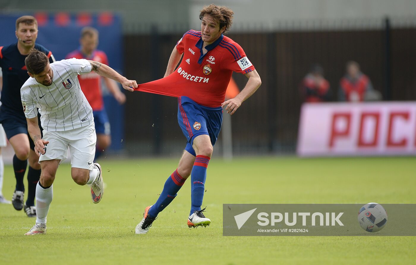 Russian Football Premiere League. CSKA vs. Mordovia
