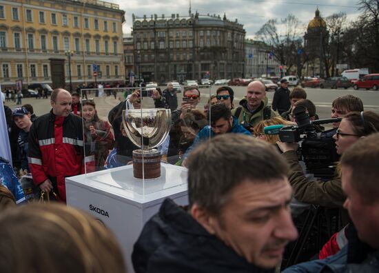 2016 IIHF World Ice Hockey Championship countdown clock unveiled