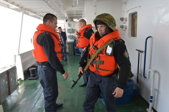 Raid to preserve marine biorescources in Novorossiysk