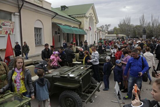 Roads of Victory all-Russian event in Feodosia