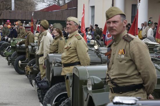 Roads of Victory all-Russian event in Feodosia