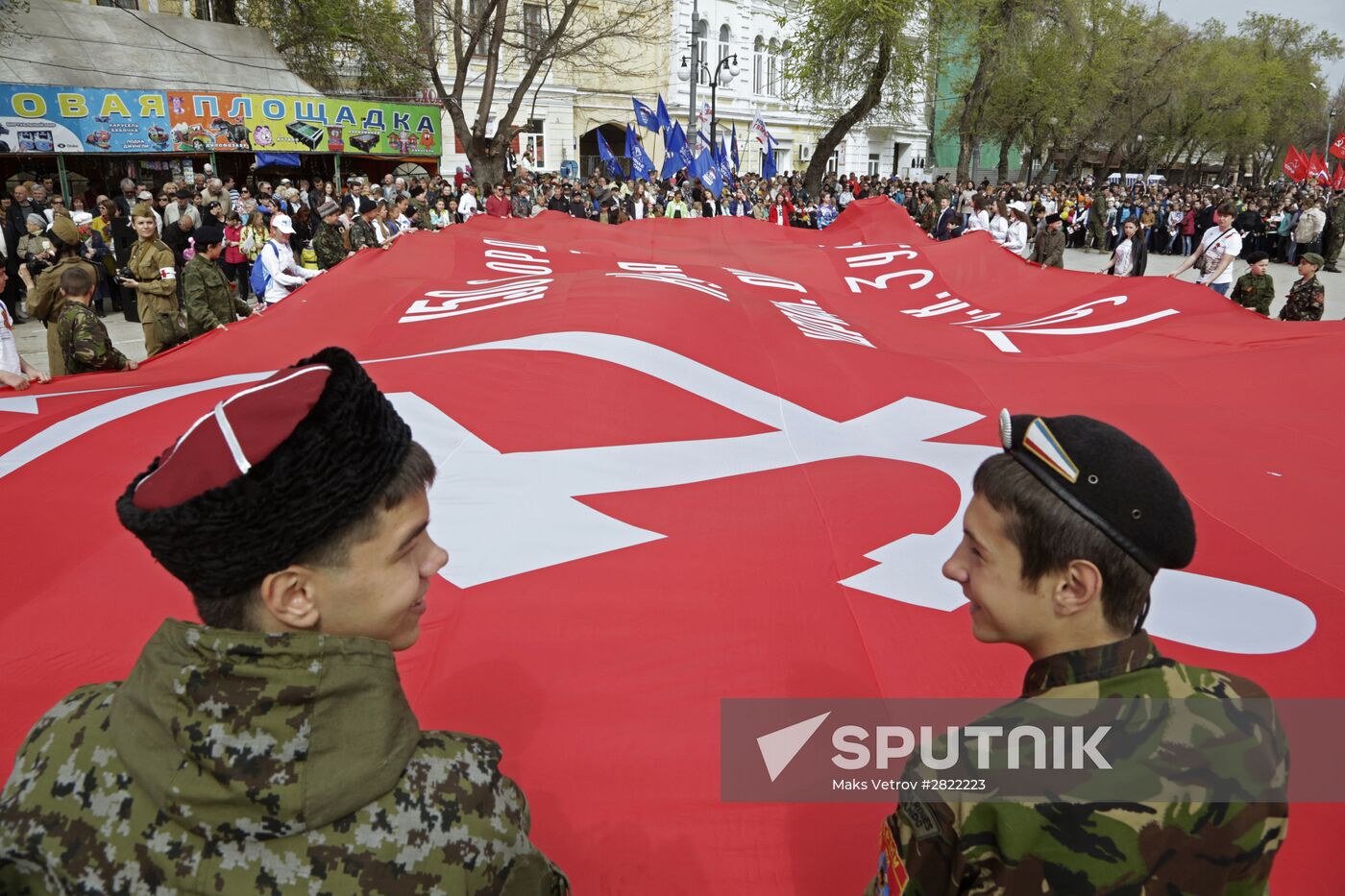 Roads of Victory all-Russian event in Feodosia