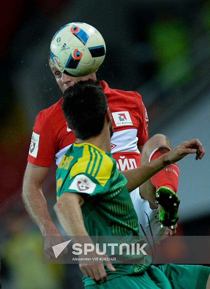 Football. RFPL. Spartak vs. Kuban