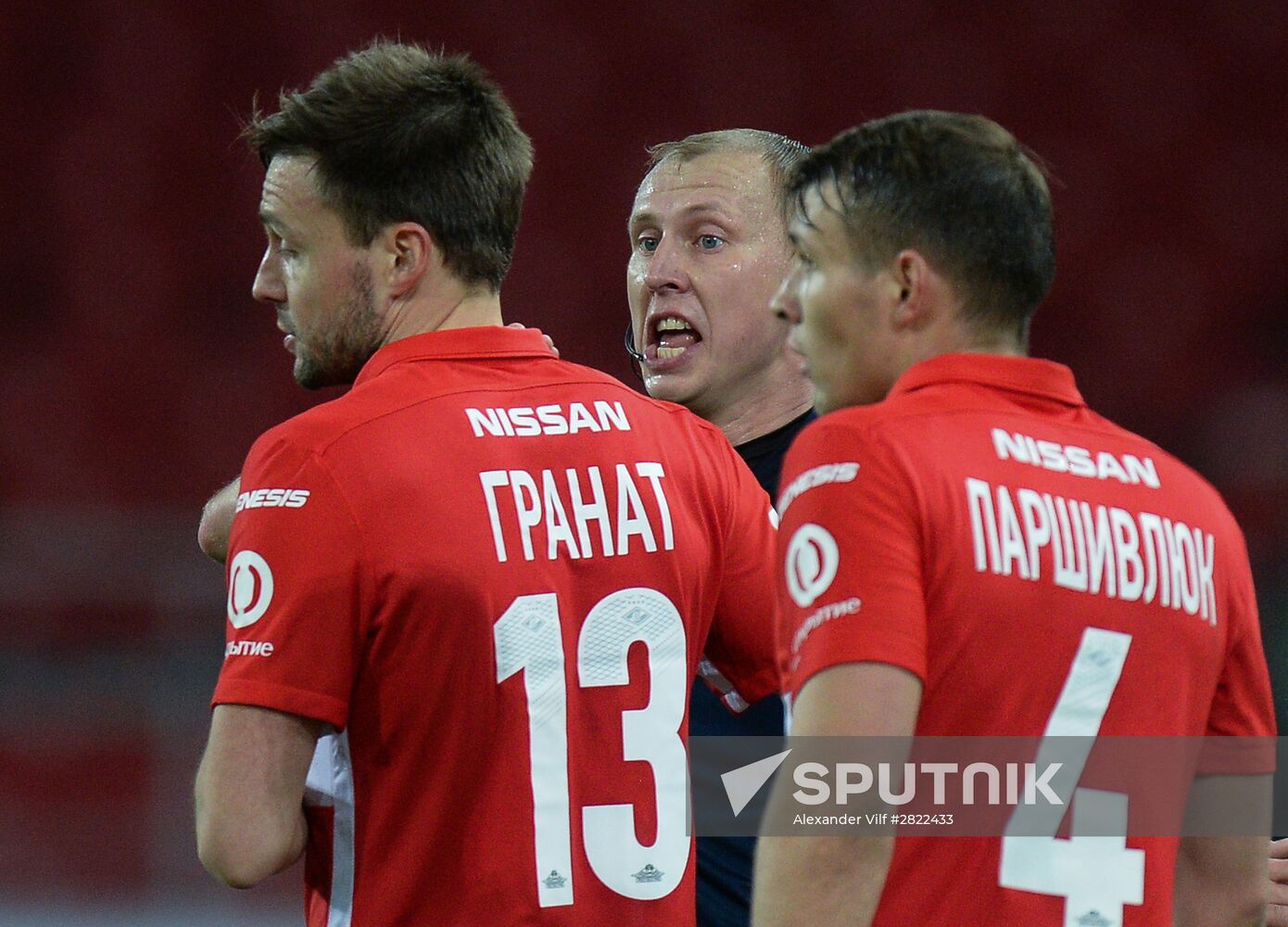 Football. RFPL. Spartak vs. Kuban