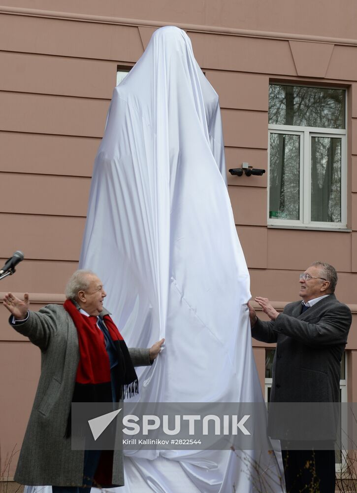 Three-meter sculpture of Vladimir Zhirinovsky unveiled in Moscow