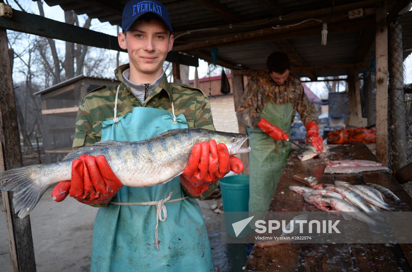 Fishing in Astrakhan region