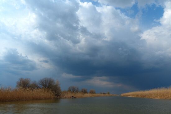 Fishing in Astrakhan region