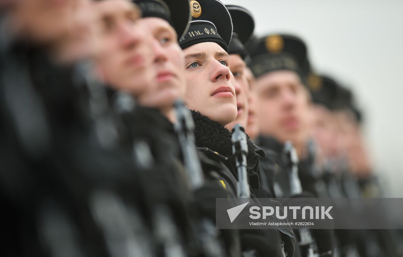 Rehearsing V-Day military parade on May 9