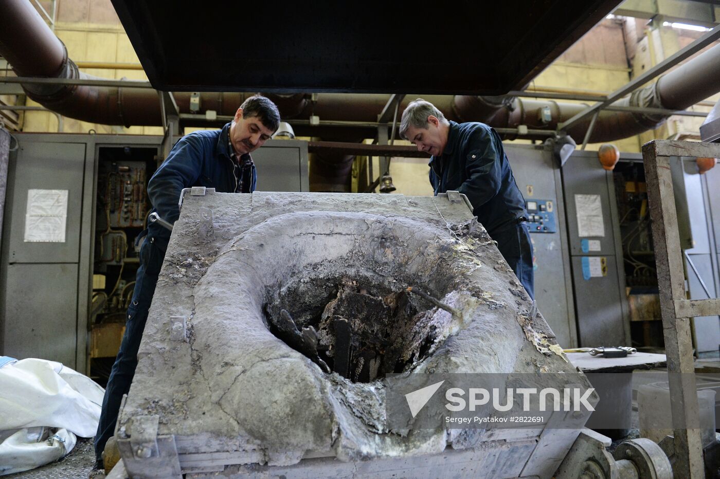 Making monument to Catherine the Great to be installed in Simferopol