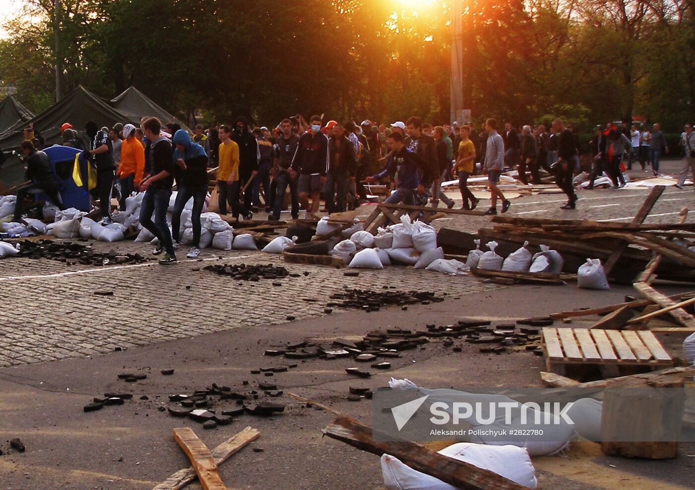Clashes in Odessa