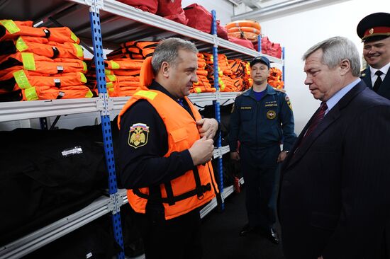 Emergencies Minister Puchkov visits modernized Donskoi Rescue Center