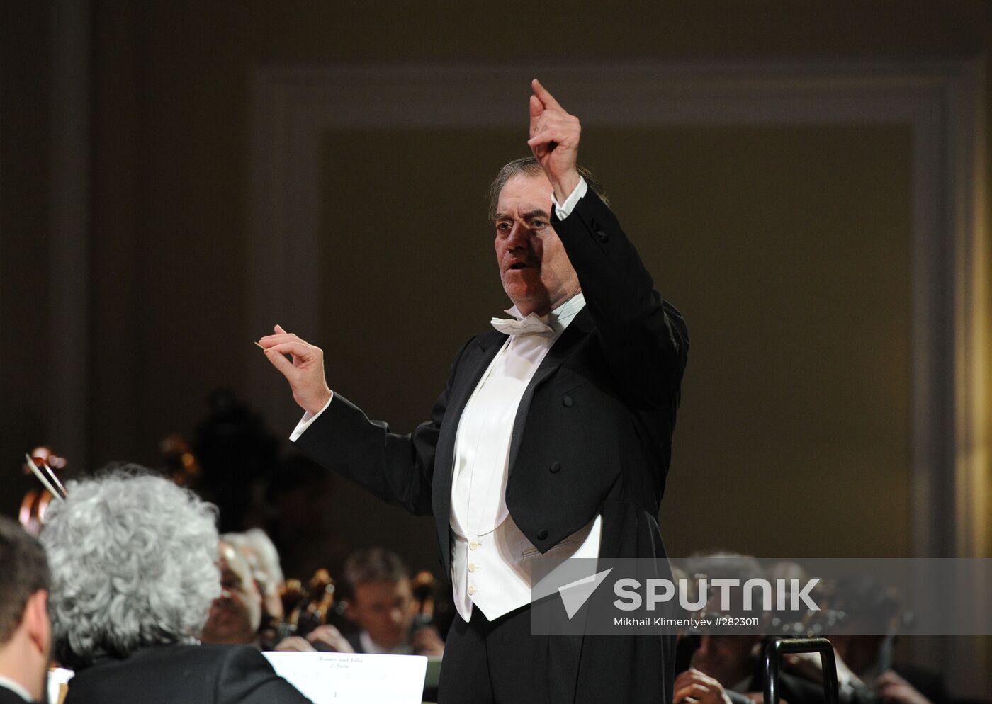 President Vladimir Putin attends Joint Concert by Munich Philarmonic and Mariinsky Theatre