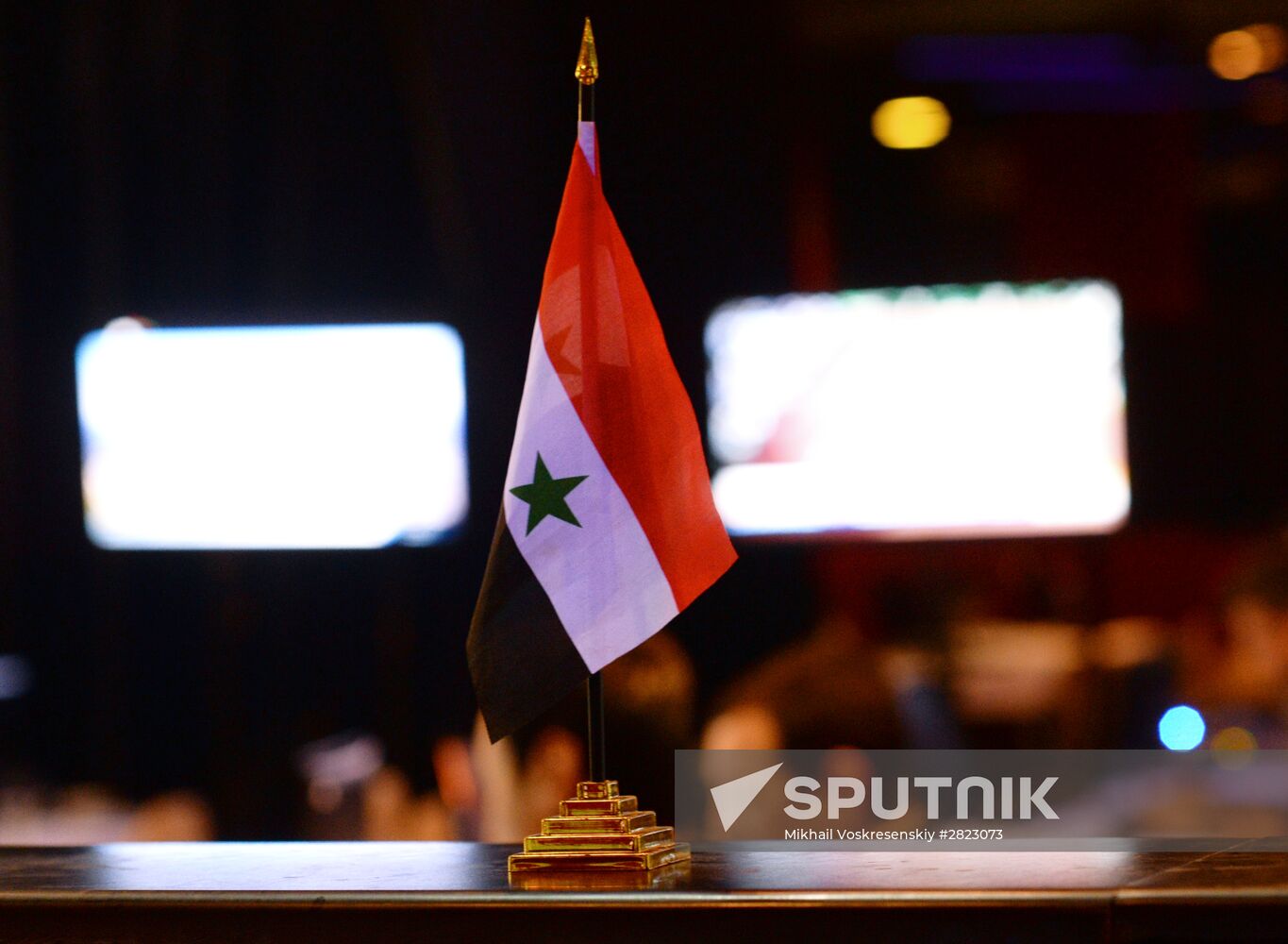 Media center opens in Damascus prior to parliamentary elections