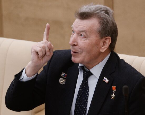 Plenary meeting of the State Duma of the Russian Federation