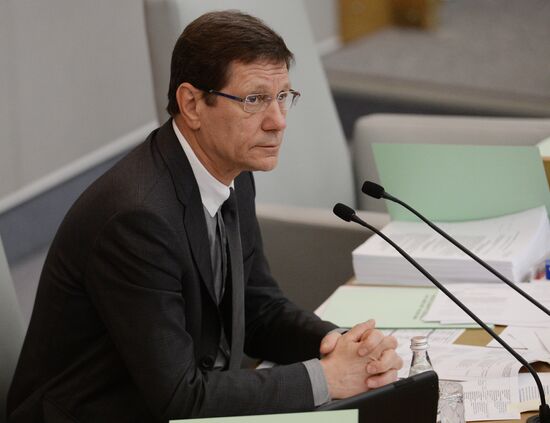 Plenary meeting of the State Duma of the Russian Federation