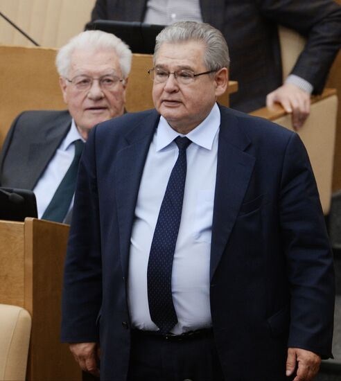 Plenary meeting of the State Duma of the Russian Federation