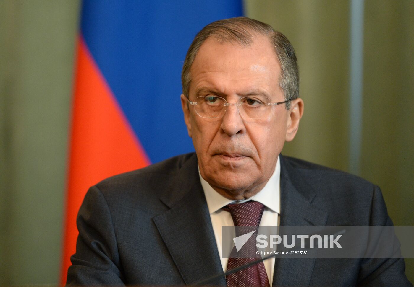 Russian Foreign Minister Sergey Lavrov meets with Bolivian Foreign Minister David Choquehuanca Céspedes