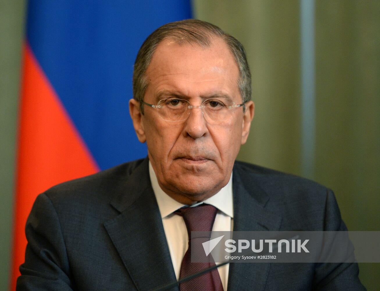 Russian Foreign Minister Sergey Lavrov meets with Bolivian Foreign Minister David Choquehuanca Céspedes
